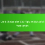 Die Etikette der Bat Flips im Baseball verstehen