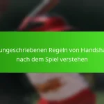 Die ungeschriebenen Regeln von Handshakes nach dem Spiel verstehen